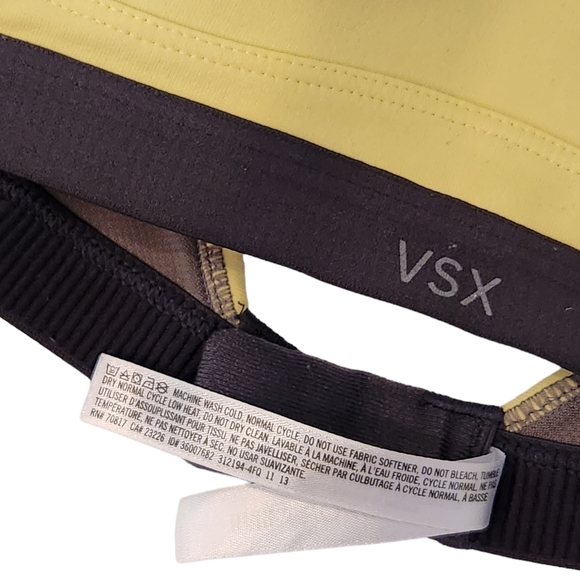 VSX Victoria's Secret Molded Cup Sports Bra - Yellow - Picture 8 of 8